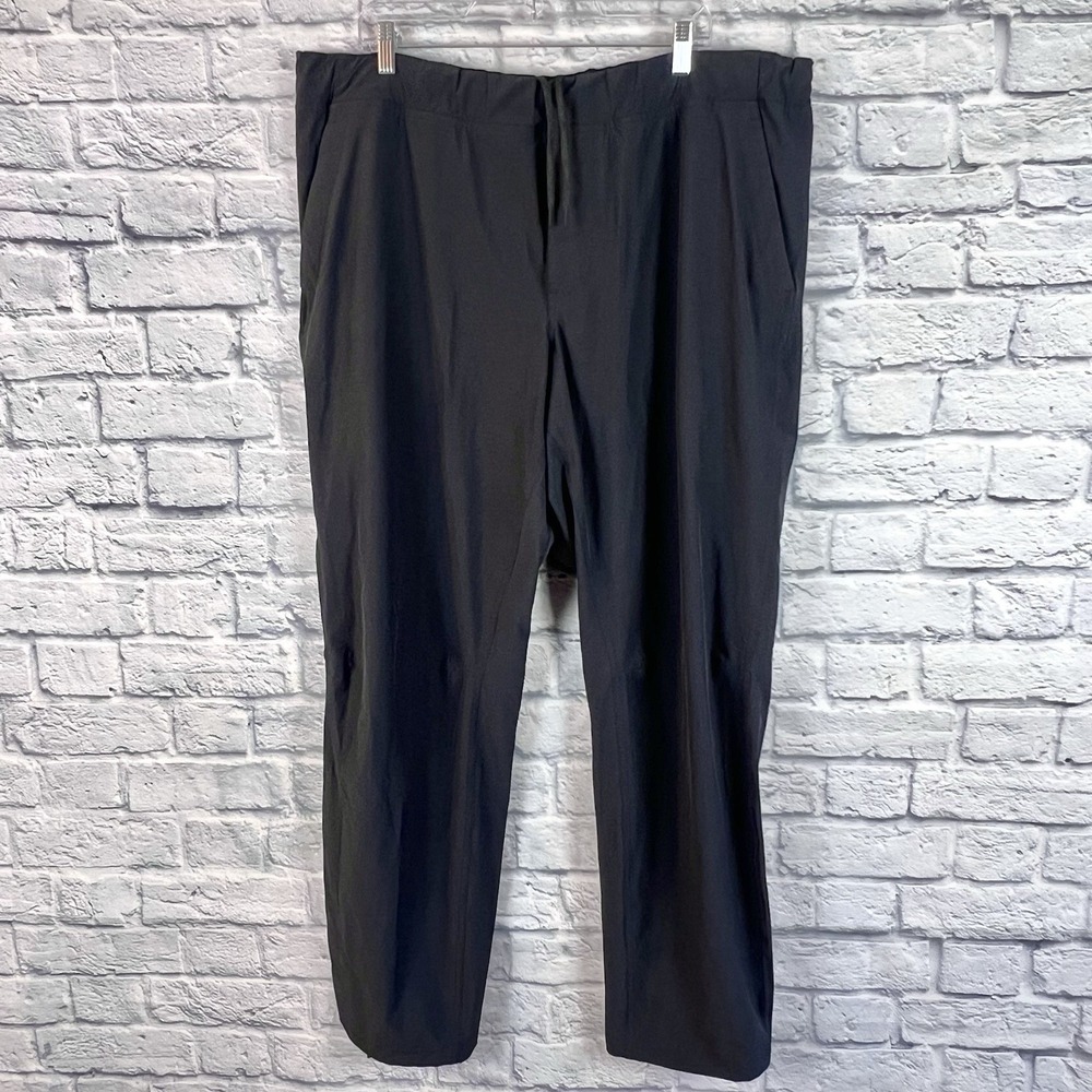 REI Cooperative Men Drawstring Stretch Outdoor Hiking Comfort Pants Sz XL 40X31